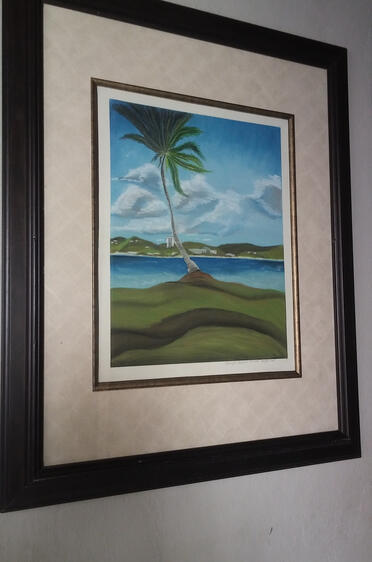 "El Litoral", 18"x24", Mixed-Media