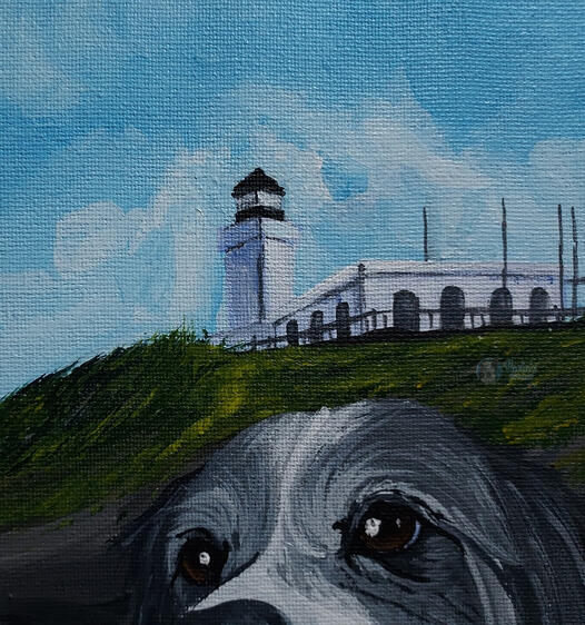 "Faro", Acrylic on Canvas