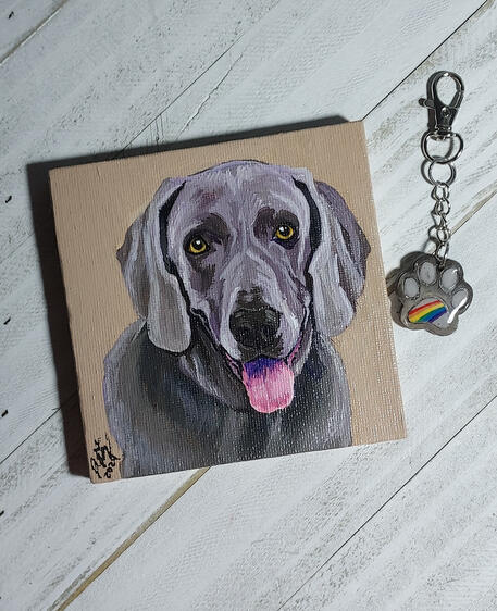 Polymer Clay Keychain